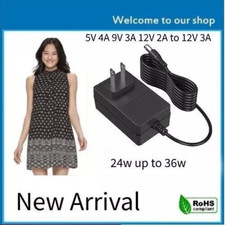 Lot 500pcs 12V UL Chargeable up to 5A Adapter for Laptop pad JumpStarter TV