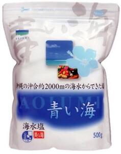 Okinawa sea Salt Blue Sea Blue ocean seawater salt 500g Japan 4905135000542  | eBay