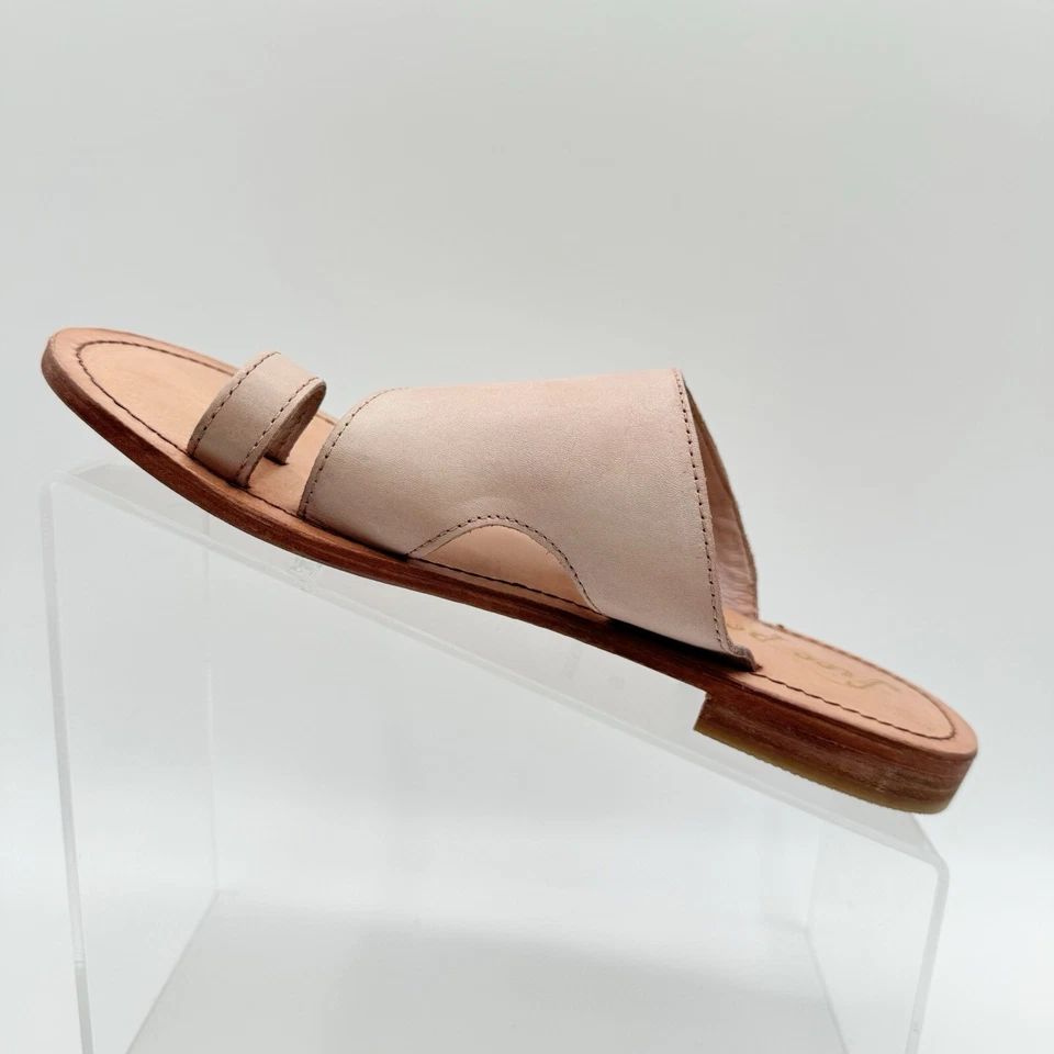 Sandalia Free People Sant Antoni Slide para mujer talla 38 color beige EE. UU. 7,5 T2 Foto 2 de 4