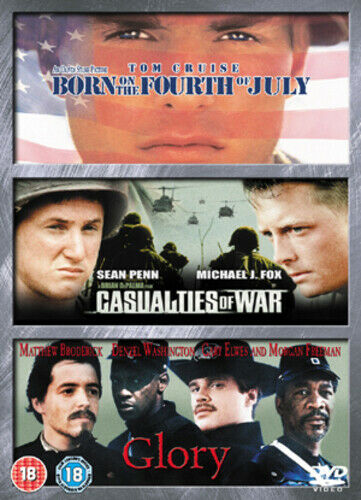 Born On The Fourth Of July/Glory/Casualties Of War DVD War Tom Cruise