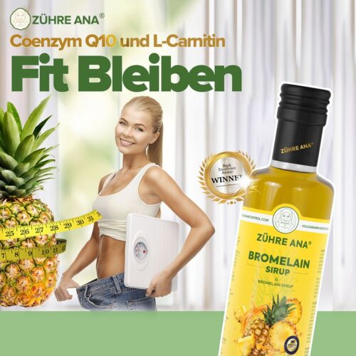 Bromelain Syrup - Natural, Strong Metabolic Immunity, Multivitamin - Picture 2 of 7