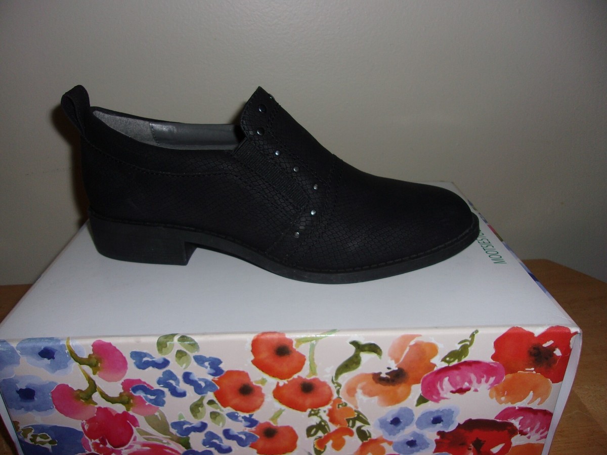 Mootsies Tootsies Women's •Kira• Gored Slip-on Black Silver