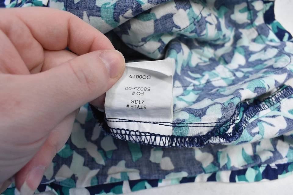 Blusa Médica Barco Grey's Anatomy Para Mujer Estampada Mezcla de Algodón Bolsillos Cuello en V S Foto 4 de 4