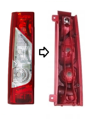 Feu Arrière Gauche Pour Citroën Jumpy, Fiat Scudo, Peugeot Expert (2007-) - Neuf TYC