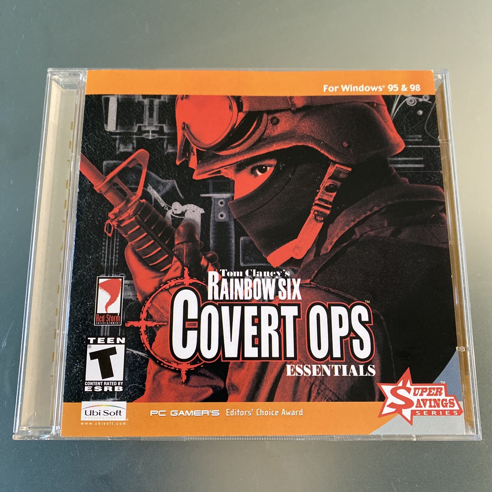 Tom Clancy's - Rainbow Six Covert Ops Essentials PC Game 2002 Windows 95/98 VG+