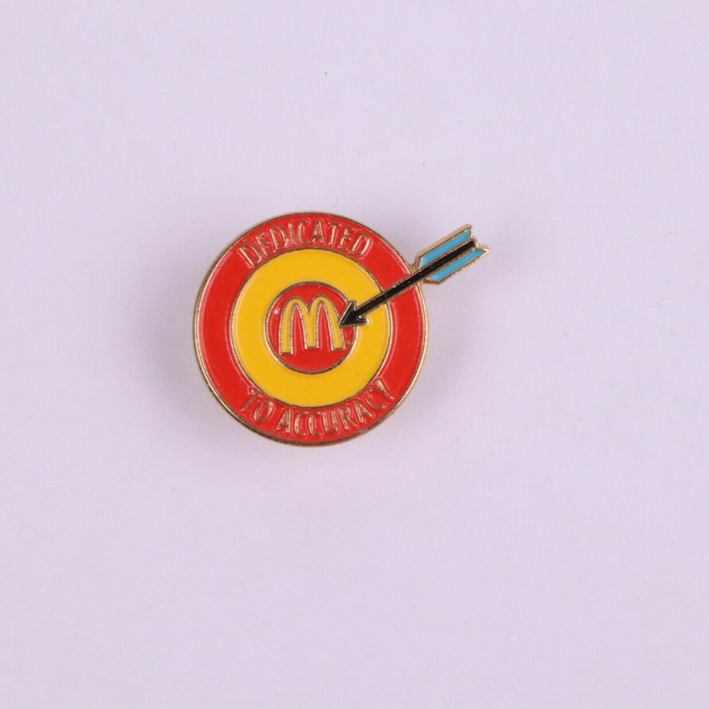McDonald's Dedicated To Accuracy Pin