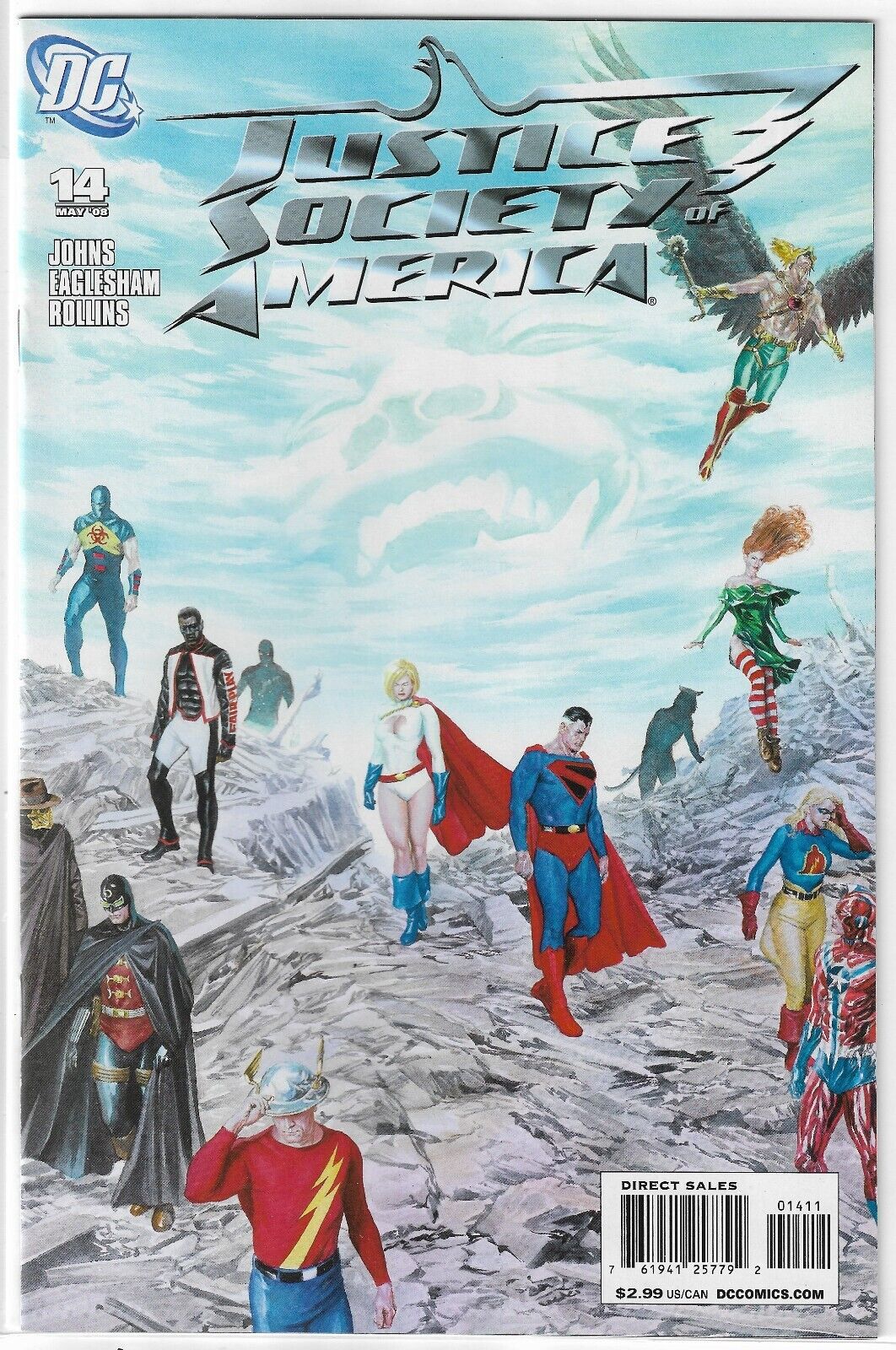 Justice Society of America #14 Alex Ross Cover DC Comics 