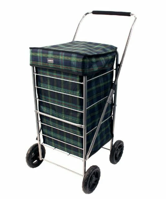 4 Spinner Wheel Shopping Trolleys