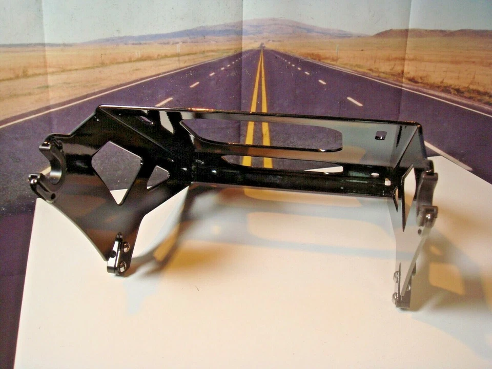 Kit de montaje Harley Tour Pack Road Street Glide Cobra Two-Up negro 602-2702B X5 Foto 3 de 4