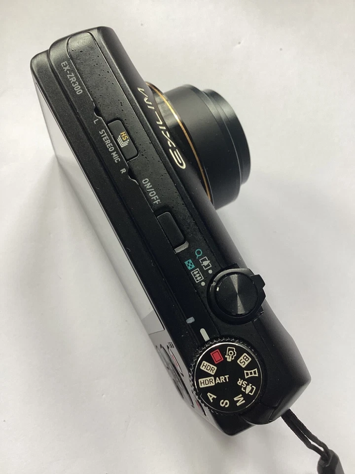 Casio EXILIM EX-ZR300 BLACK 16MP DIGITAL SUPERB CAMERA WORKING 12x Zoom Mint- - Image 3 of 4