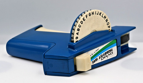 Vintage DYMO Hobbyist 1895 Label Maker Embossing Tool 2 items