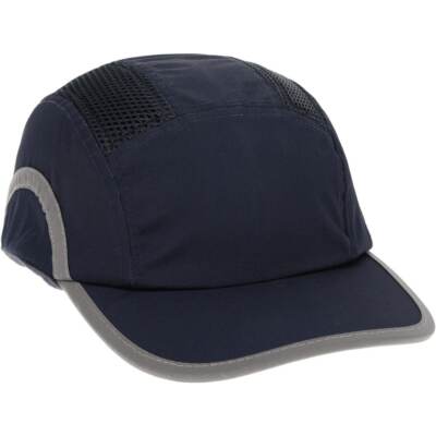 PRO-SAFE Navy Blue Vented Bump Cap with 2-3/4'' Brim