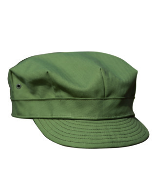 US Army WWII HBT Feldmütze Field cap USMC Vietnam XXL Vietnam USMC Marines WK2