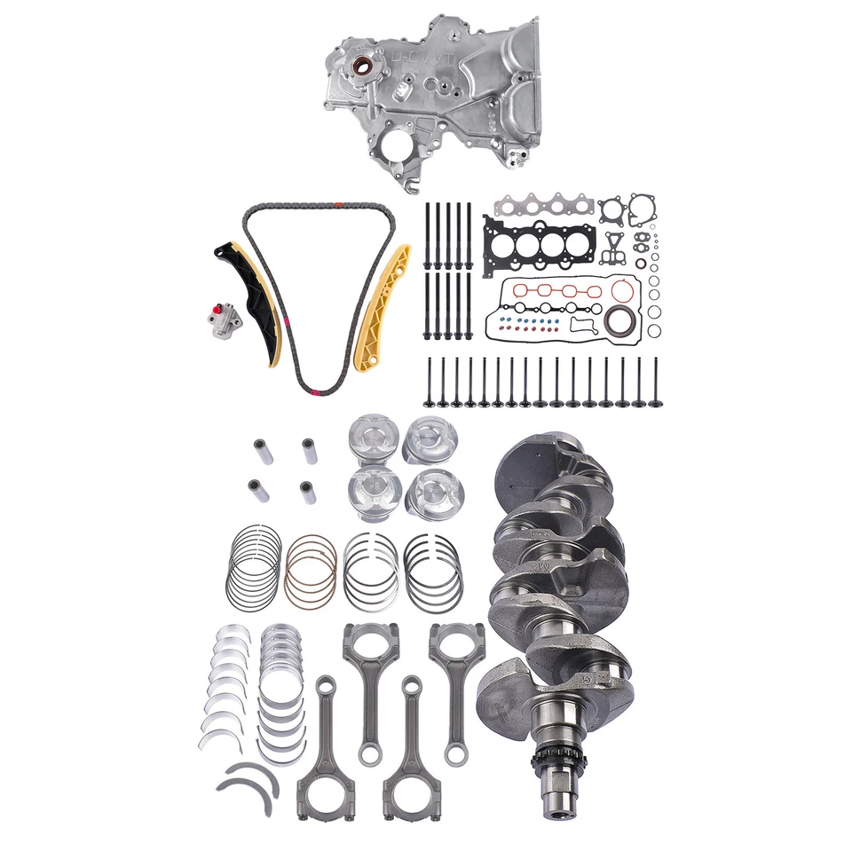 Engine Rebuild Kit with Crankshaft Connecting Rod Oil Pump Fits Kia Rio Soul LX - Image 3 of 4