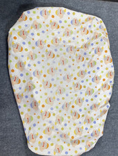 Disney Dumbo Fitted Crib Sheet Circus Polka Dots Stars Stars Cartoon Vintage