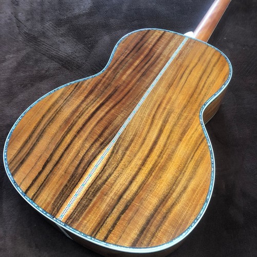 40-inch all-KOA wood-black finger type 000 acoustic wooden guitar - Picture 10 of 12
