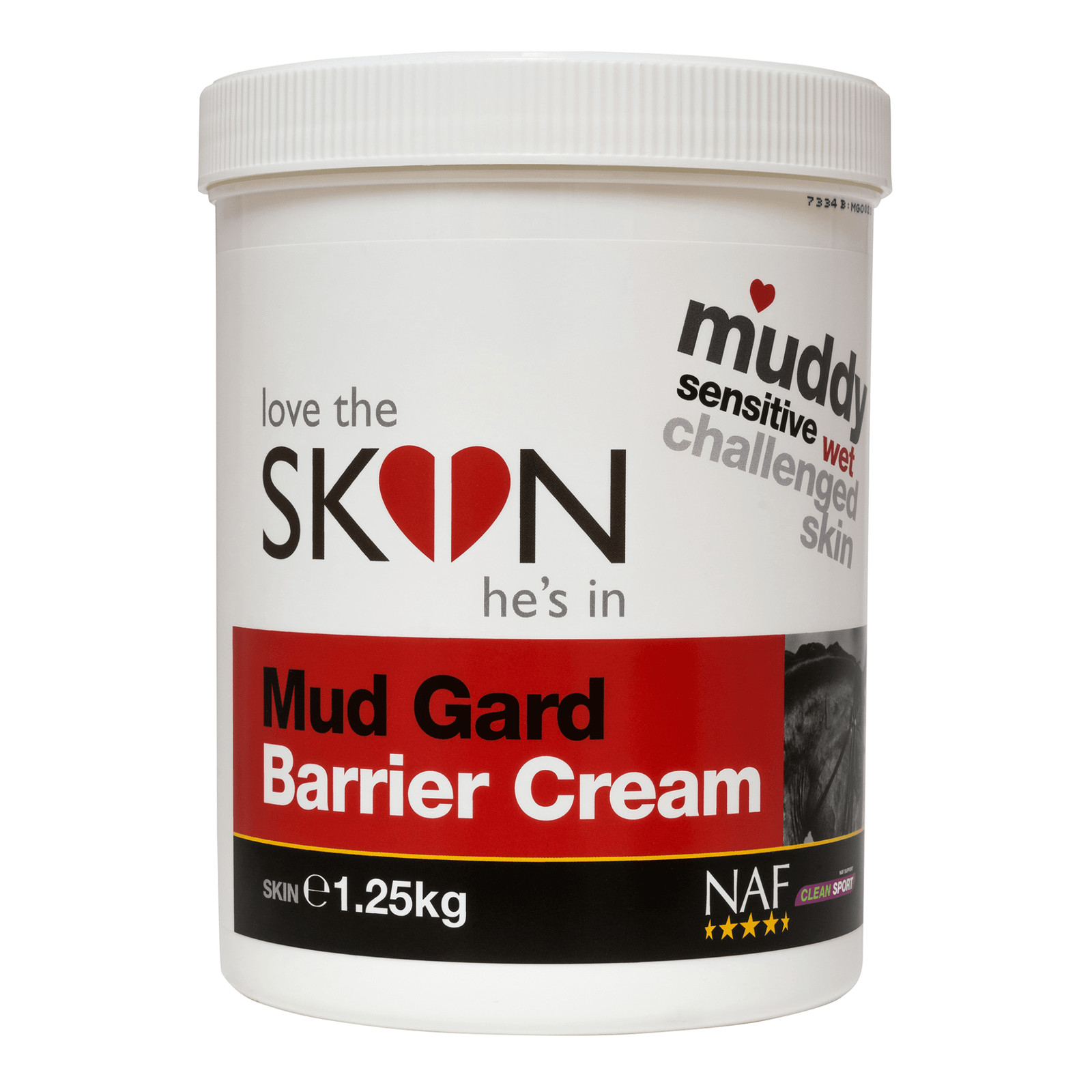 NAF Love The Skin Hes In Mud Gard Barrier Pony/Horse Cream 1.25kg