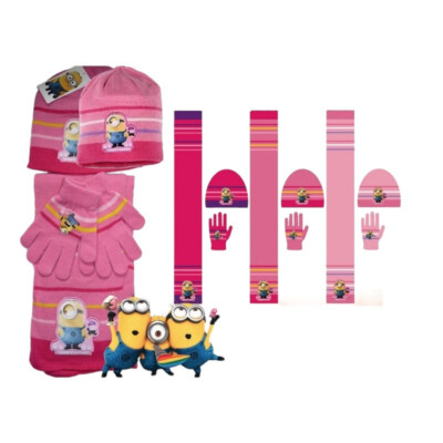 Girls Pink Multi Minion Despicable Me 