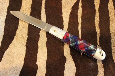 Okapi Tartan Silver Folding Barlow 1978/7
