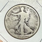 1918-D WALKING LIBERTY SILVER HALF DOLLAR BETTER COIN