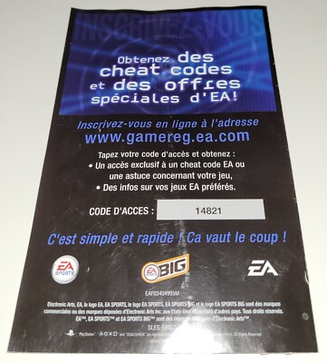 Notice Need For Speed Most Wanted Black Edition – PS2, Manuel Jeu Vidéo, Bon état
