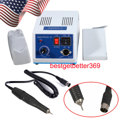 Dental Lab Marathon Micromotor Engine Unit N3 & Polisher polishing Handpiece III