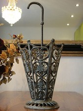 Stojak na parasole Stojak na kije Stojak na parasole Żelazo Kute żelazo Szlachetny Antyk