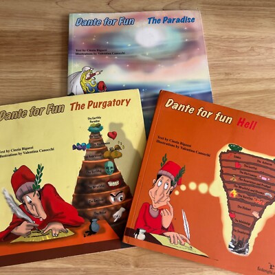 DANTE FOR FUN trilogy  The Paradise, Purgatory & Hell by Bigazzi, Cinzia Clean
