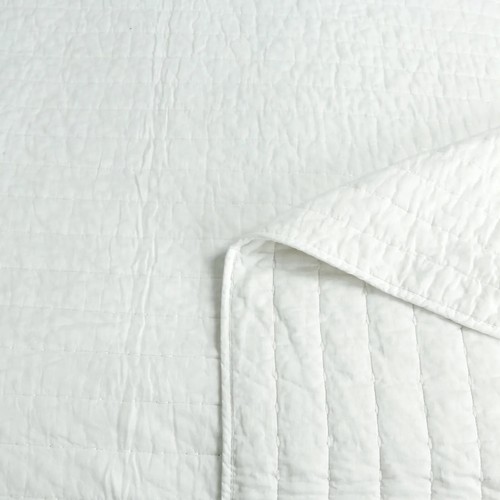 3-PCS 100% Cotton Oversized Bedspread Set Coverlet Quilt Set Stitching - Picture 15 of 21