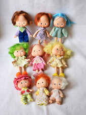 Vintage Strawberry Shortcake And Friends Dolls - 9 Pc Lot