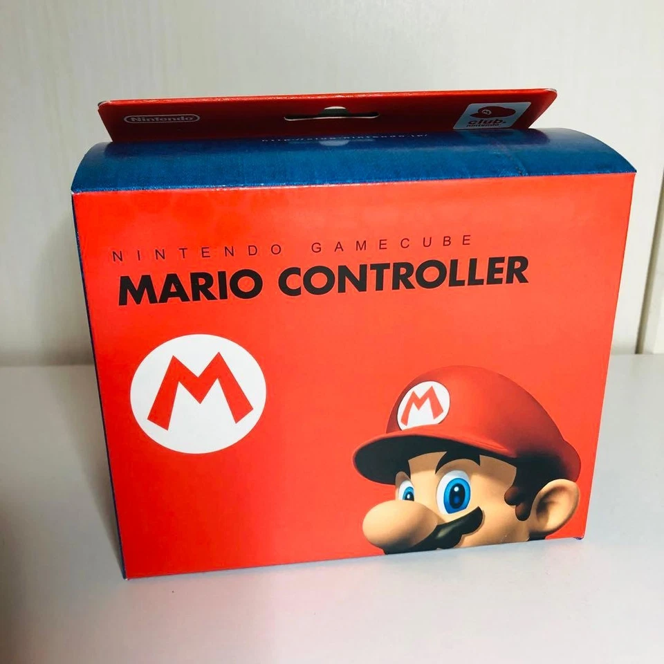 New Nintendo GameCube Controller Club Nintendo Limited Mario Luigi 2SET Japan - Image 2 of 4