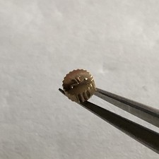 Jaeger LeCoultre Couronne Punaise Plaquée jaune  X 1   diam 35 x 0,90