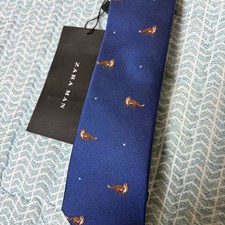 Zara Women's Fox Pattern Necktie