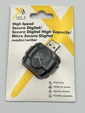 Xit Photo High Speed Secure Digital USB/SDHC/Micro SD Card Reader/Writer