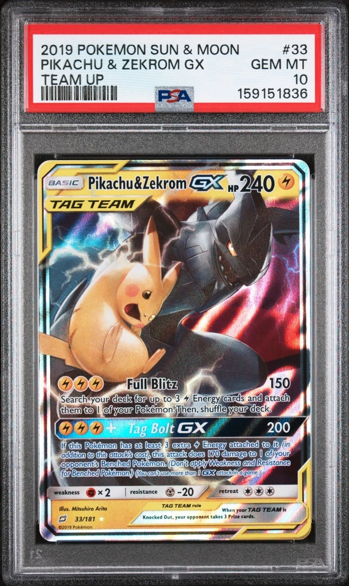 Zekrom Pokémon TCG Professional Sports Authenticator (PSA