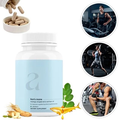 100% Pure Mars by GHC Surge Max Contains Shilajit, Ashwagandha, 60Caps