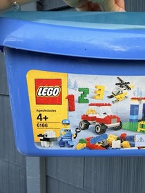 LEGO 6166 Large Brick Box 405 Pieces NEW Factory Sealed Retired 2007 Set