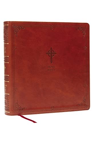 NABRE XL, Catholic Edition, Leathersoft, Brown, Comfort Print... - - Image 8