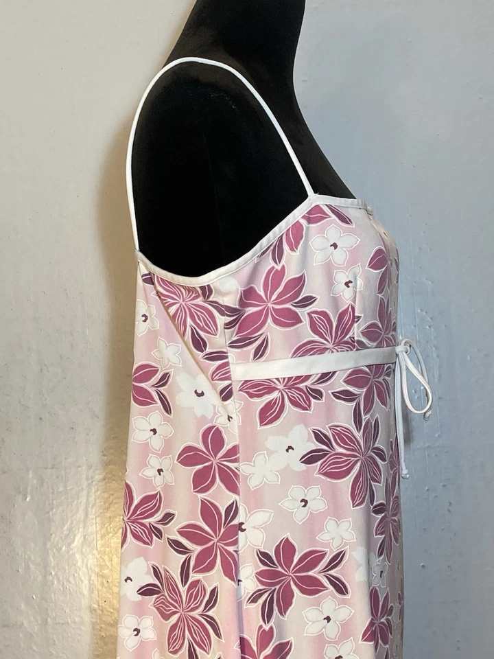 Vestido sin mangas vintage Rave City floral babydoll hada talla L hawaiano Y2K años 90 Foto 4 de 4