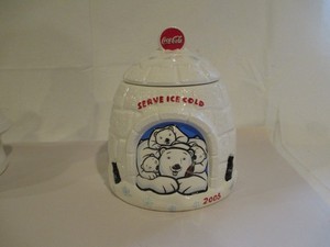 Coca-Cola Igloo Cookie Jar