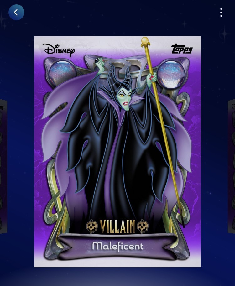 Topps Disney Collect 2026 Wondrous Villains Purple Cards