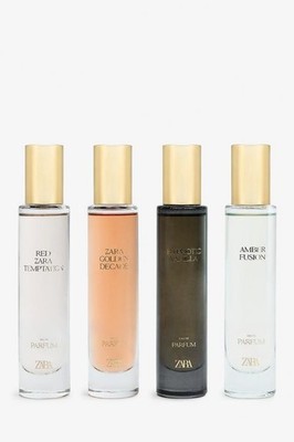 ZARA Discovery Set 4 x 30ml Eau De Parfum Women Fragrance Red