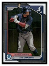2024 Bowman #BCP-118 Luis Guanipa Atlanta Braves Baseball Card 34111