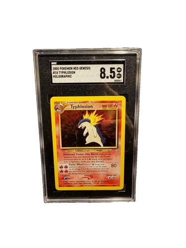 Typhlosion (Unlimited) graded SGC 8.5 for sale on eBay