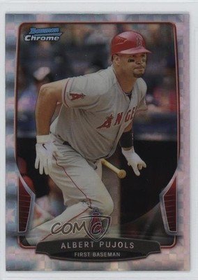 2013 Bowman Chrome Retail X-Fractor Albert Pujols #133 5q7