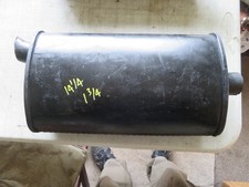 VINTAGE CLASSIC CAR KIT CAR RAT ROD   EXHAUST SILENCER  14 1/4   INCH  N.O.S.