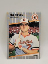1989 Fleer - Billy Ripken #616 Black Box on Bat Knob