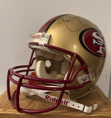 San Francisco 49ers STEVE YOUNG Autographed Full Size Helmet Riddell STEINER /12