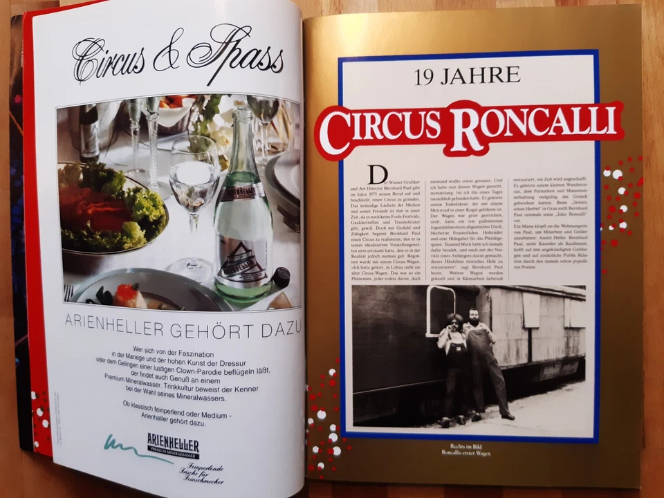 Programm Circus Roncalli 1995 - Bild 3 von 4