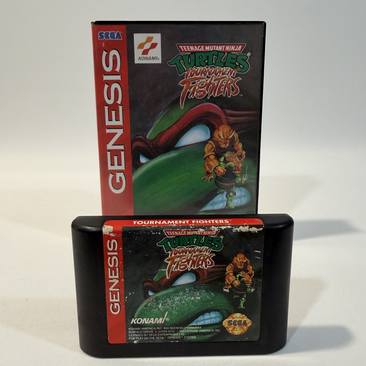 Teenage Mutant Ninja Turtles Tournament Fighters Sega Genesis